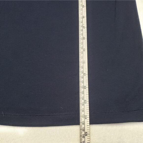 Athleta Women’s Navy Blue Ribbed Henley Maxi Dress Size XXSP Sporty Athleisure - Picture 8 of 11